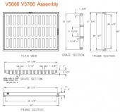 25 7/8" Grate with Frame